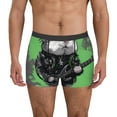 thumbnail image 1 of Fotbe Rock Guitar Guinea Pig Men’s Total Support Pouch Boxer Briefs, X-Temp Cooling, Moisture-Wicking Underwear, Regular, Long-leg and Trunk-Small, 1 of 6