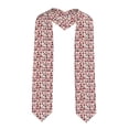 thumbnail image 1 of Fotbe Rocket Pattern Printed Class of 2024 Graduation Stole, 1 of 7