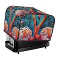 thumbnail image 1 of Fotbe Romantic Flamingo Pair for Four Slice Toaster Cover, Fingerprint Protector, Super Soft Appliance Cover And Dust Cover,Bread Dust Cover & Fingerprint Protection, 1 of 7
