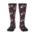 thumbnail image 1 of Fotbe Romantic Paris print Women's Men's Novelty Crew Socks Cotton Socks Knee High Socks for Walking,Running,Nurses,Pregnancy, 1 of 8
