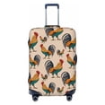 thumbnail image 1 of Fotbe Rooster Luggage Cover Protector,Suitcase Protector,Scratch and Dirt Resistant,Fits 18-32 Inch Luggage-Large, 1 of 9