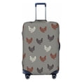 thumbnail image 1 of Fotbe Rooster Luggage Cover Protector,Suitcase Protector,Scratch and Dirt Resistant,Fits 18-32 Inch Luggage-X-Large, 1 of 9