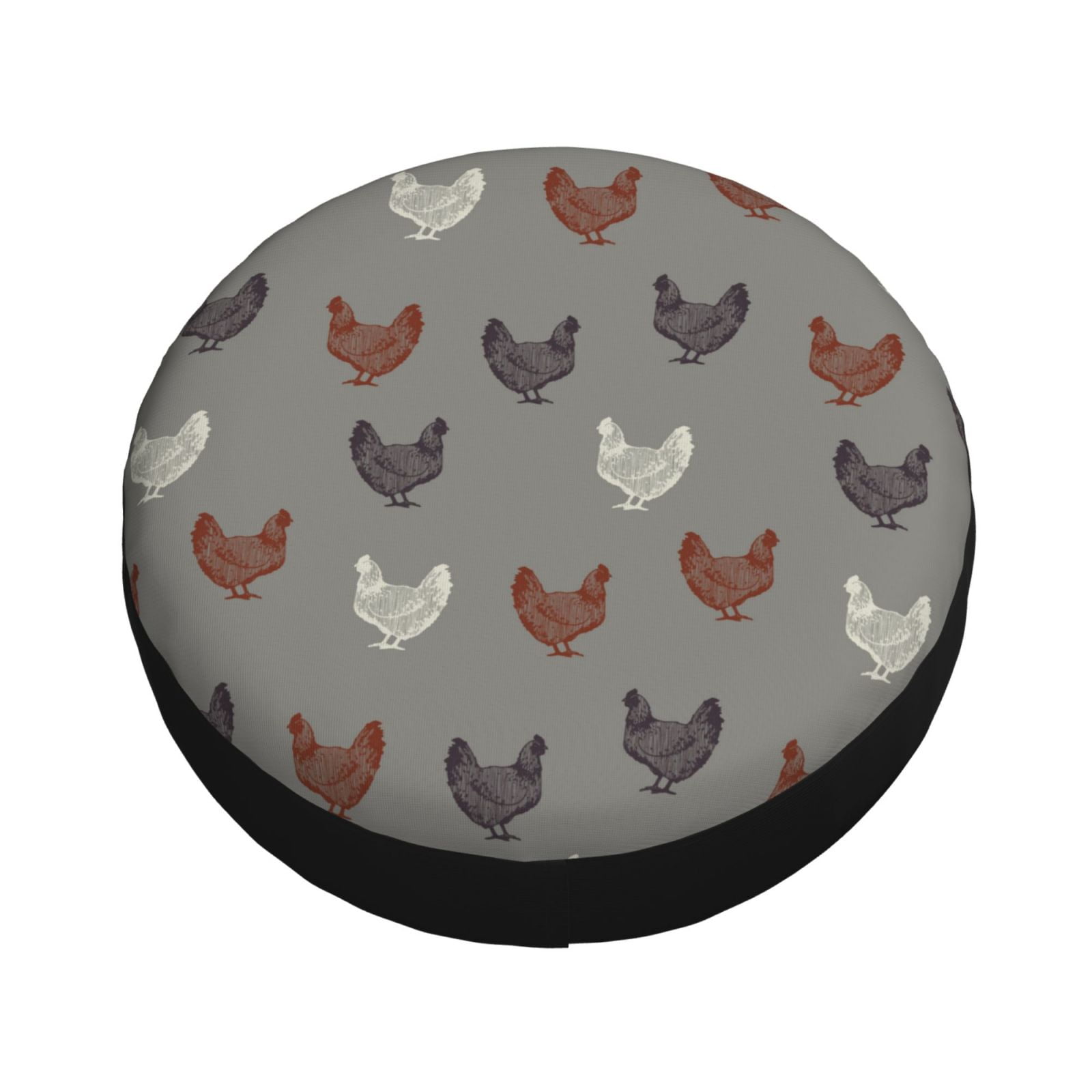 Fotbe Rooster Spare Tire Cover Thickening Universal Fit for Jeep