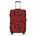 thumbnail image 1 of Fotbe Rose Flowers Luggage Cover Protector,Suitcase Protector,Scratch and Dirt Resistant,Fits 18-32 Inch Luggage-Large, 1 of 9