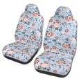 thumbnail image 1 of Fotbe Rose Flowers Pattern Automotive Seat Covers for Cars Trucks and SUVs – Car Seat Covers for Front Seats,Protective Seat Covers,Vehicle Seat Covers, Set of 2, 1 of 9