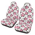 thumbnail image 1 of Fotbe Rose Flowers Pattern Automotive Seat Covers for Cars Trucks and SUVs – Car Seat Covers for Front Seats,Protective Seat Covers,Vehicle Seat Covers, Set of 2, 1 of 1