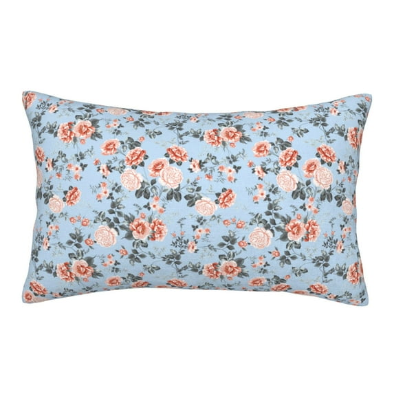 Fotbe Rose Flowers Pillow Cases - Envelope Closure - Luxury, Extra Soft, Cooling Pillow Covers - Wrinkle, Fade, Stain Resistant-14"x20"