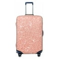 thumbnail image 1 of Fotbe Rose Gold Glitter Luggage Cover Protector,Suitcase Protector,Scratch and Dirt Resistant,Fits 18-32 Inch Luggage-X-Large, 1 of 9