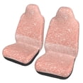 thumbnail image 1 of Fotbe Rose Gold Glitter Pattern Automotive Seat Covers for Cars Trucks and SUVs – Car Seat Covers for Front Seats,Protective Seat Covers,Vehicle Seat Covers, Set of 2, 1 of 1