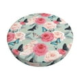 thumbnail image 1 of Fotbe Roses and Butterflies Stool Covers Round,Waterproof Round Bar Stool Covers Bar Chair Covers Washable Stool Cushion Slipcover for 12-14 Inch Chair-14 inch, 1 of 7