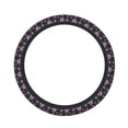 thumbnail image 1 of Fotbe Roses Flowers for Steering Wheel Cover Universal 15 in Car Accessories for Men Women,Steering Wheel Protector Comfortable Protective Case for SUV Sedan Decor, 1 of 1