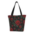 thumbnail image 1 of Fotbe Roses Pattern Beach Tote,Shoulder Handbag,Spacious Tote Bag,Lightweight Travel Bag,Versatile Shopping Bag, 1 of 9