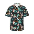 thumbnail image 1 of Fotbe Rottweiler Hawaiian Shirt for Men Unisex Summer Beach Casual Short Sleeve Cotton Linen Button Down Shirts-3X-Large, 1 of 9