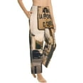thumbnail image 1 of Fotbe Rustic French Signpost Women's Pajama Pants,Sleepwear Pants,Pj Bottoms Drawstring And Pockets-Medium, 1 of 7