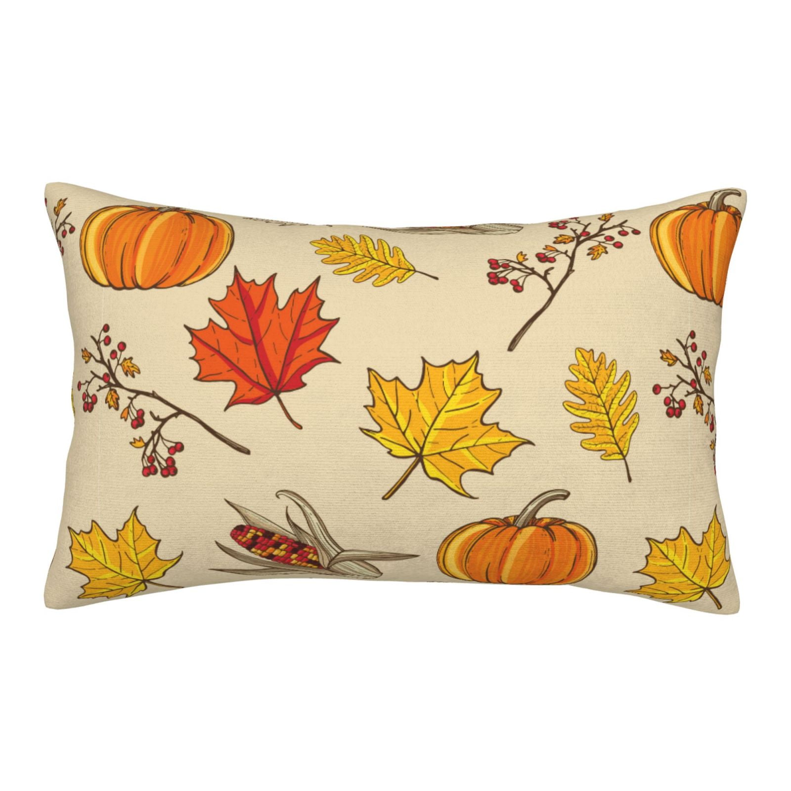 Fotbe Rustic Harvest Time Pillow Cases - Envelope Closure - Luxury ...