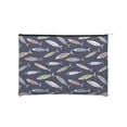 thumbnail image 1 of Fotbe Sardine Reusable Cosmetic Bag Makeup Bag for Women Large Travel Cosmetic Pouch Girls' Make Up Organizer, 1 of 8