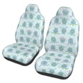 thumbnail image 1 of Fotbe Sea Turtle Pattern Automotive Seat Covers for Cars Trucks and SUVs – Car Seat Covers for Front Seats,Protective Seat Covers,Vehicle Seat Covers, Set of 2, 1 of 9