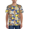 thumbnail image 1 of Fotbe Sicilian Style Baseball Jersey Shirt for Men and Women, Casual Short Sleeves Button Down T-Shirt-X-Large, 1 of 9