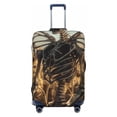 thumbnail image 1 of Fotbe Skull Butterfly Sunflower Luggage Cover Protector,Suitcase Protector,Scratch and Dirt Resistant,Fits 18-32 Inch Luggage-Large, 1 of 9