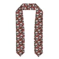 thumbnail image 1 of Fotbe Skull and Roses Printed Class of 2024 Graduation Stole, 1 of 7