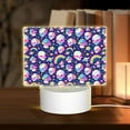 thumbnail image 1 of Fotbe Skull mushroom rainbow space Pattern Acrylic Night Light Gift with 3 Color ModesTouch-Sensitive LED Lamp Perfect Gift for Mother's Day, Birthday, or Christmas, 1 of 9