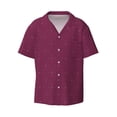 thumbnail image 1 of Fotbe Small Stars print Short Sleeve Button Down Shirts for Men Casual Summer Beach Wrinkle Free Shirt-XX-Large, 1 of 7