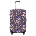 thumbnail image 1 of Fotbe Snake And Floral Luggage Cover Protector,Suitcase Protector,Scratch and Dirt Resistant,Fits 18-32 Inch Luggage-Medium, 1 of 9