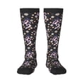 thumbnail image 1 of Fotbe Snake And Floral1 print Women's Men's Novelty Crew Socks Cotton Socks Knee High Socks for Walking,Running,Nurses,Pregnancy, 1 of 8