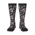 thumbnail image 1 of Fotbe Snake And Floral1 print Women's Men's Novelty Crew Socks Cotton Socks Knee High Socks for Walking,Running,Nurses,Pregnancy, 1 of 8