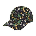 thumbnail image 1 of Fotbe Snake And Flower Classic Baseball Cap, Adjustable Snapback Hats, Outdoor Baseball Hat for Men and Women Cotton Soft, 1 of 9