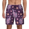 thumbnail image 1 of Fotbe Snake And Flower Men’s Swim Trunks Quick Dry Swim Shorts Board Shorts with Mesh Lining-Medium, 1 of 9