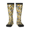 thumbnail image 1 of Fotbe Snake And Rose print Women's Men's Novelty Crew Socks Cotton Socks Knee High Socks for Walking,Running,Nurses,Pregnancy, 1 of 9