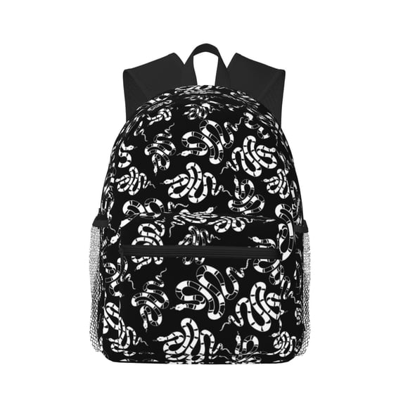 Fotbe Snake Lightweight Casual Laptop Backpack for Men and Women, Daily use Waterproof backpack, Backpack for College