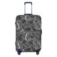thumbnail image 1 of Fotbe Snake Luggage Cover Protector,Suitcase Protector,Scratch and Dirt Resistant,Fits 18-32 Inch Luggage-X-Large, 1 of 8