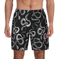 thumbnail image 1 of Fotbe Snake Men’s Swim Trunks Quick Dry Swim Shorts Board Shorts with Mesh Lining-Large, 1 of 9