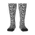 thumbnail image 1 of Fotbe Snake print Women's Men's Novelty Crew Socks Cotton Socks Knee High Socks for Walking,Running,Nurses,Pregnancy, 1 of 9