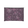 thumbnail image 1 of Fotbe Snowflakes and Hearts Reusable Cosmetic Bag Makeup Bag for Women Large Travel Cosmetic Pouch Girls' Make Up Organizer, 1 of 8