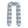 thumbnail image 1 of Fotbe Snowman And Christmas Tree Printed Class of 2024 Graduation Stole, 1 of 7