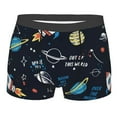 thumbnail image 1 of Fotbe Space Men’s Total Support Pouch Boxer Briefs, X-Temp Cooling, Moisture-Wicking Underwear, Regular, Long-leg and Trunk-Medium, 1 of 9