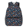 thumbnail image 1 of Fotbe Spaceships And Stars In Outer Space Pattern Casual Backpack for School, Travel, and Outdoor Activities - Durable, Lightweight, and Comfortable, 1 of 5