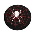thumbnail image 1 of Fotbe Spider On The Web Spare Tire Cover Thickening Universal Fit for Jeep, Trailer, RV, SUV, Truck, Tough Tire Wheel Soft Cover-16 inch, 1 of 8