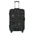 thumbnail image 1 of Fotbe Spider Web Black Luggage Cover Protector,Suitcase Protector,Scratch and Dirt Resistant,Fits 18-32 Inch Luggage-Large, 1 of 9