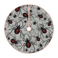 thumbnail image 1 of Fotbe Spiders Pattern Christmas Tree Skirt, Tree Skirts Plush Christmas Decorations, Christmas Tree Skirts Xmas Decorations Holiday Party Decor-36", 1 of 6