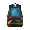thumbnail image 1 of Fotbe Spooky Halloween Lightweight Casual Laptop Backpack for Men and Women, Daily use Waterproof backpack, Backpack for College, 1 of 8