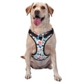 thumbnail image 1 of Fotbe Sport Items Pattern Dog Harness, No-Pull Pet Harness with 2 Leash Clips, Adjustable Soft Padded Dog Vest with Easy Control Handle for Large Dogs-Small, 1 of 6