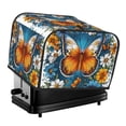 thumbnail image 1 of Fotbe Spring Butterfly Flowers for Four Slice Toaster Cover, Fingerprint Protector, Super Soft Appliance Cover And Dust Cover,Bread Dust Cover & Fingerprint Protection, 1 of 7