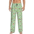 thumbnail image 1 of Fotbe Spring Gnomes Men's Pajama Pants,Sleepwear Pants,Pj Bottoms Drawstring And Pockets-Large, 1 of 9