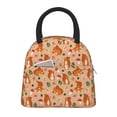 thumbnail image 1 of Fotbe Squirrel And Mushroom Pattern Lunch Bag, Insulated Lunch Box, Small Leakproof Cooler Food Lunch Containers Reusable High Capacity Lunch Tote Bags for Work, Travel, Outdoor, 1 of 6
