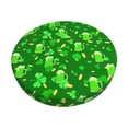 thumbnail image 1 of Fotbe St Patrick's Day2 Stool Covers Round,Waterproof Round Bar Stool Covers Bar Chair Covers Washable Stool Cushion Slipcover for 12-14 Inch Chair-14 inch, 1 of 7