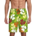thumbnail image 1 of Fotbe St. Patrick's Day3 Pajama Shorts for Men, Men's Pajama Bottoms, Sleepwear,Short Pajama Pants-Medium, 1 of 9